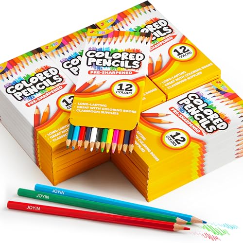 JOYIN 432 Count Colored Pencils Bulk Pre sharpened Colored Pencils for Kids 4 Bulk Coloring Pencils School Supplies for Teachers Classroom Prizes 12 Assorted Colors Individual Pack of 36 0 belly baby and beyond