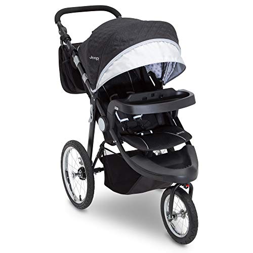 Jeep Cross Country Sport Plus Jogging Stroller by Delta Children Charcoal Galaxy 0 belly baby and beyond
