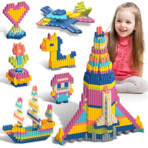 Kids 1120pcs Building Blocks Set Educational STEM Building Toy Construction Block Toys Set Learning Playset Kit for Boys Girls Child Brain Development Preschool Kindergarten Toy Age 3 0 belly baby and beyond
