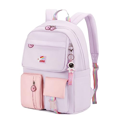 Kids Backpacks for Girls Backpack School Bookbag for Teenage Cute Book Bag Send Pendant Purple 0 belly baby and beyond