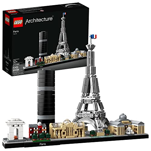 LEGO Architecture Paris Skyline Collectible Model Building Kit with Eiffel Tower and The Louvre Skyline Collection Office Home Decor Unique Gift to Unleash any Adults Creativity 21044 0 belly baby and beyond