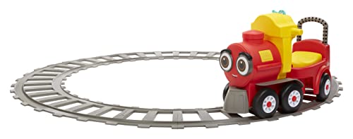 Little Tikes Cozy Train Scoot Ride On with Track Under Seat Storage and Working Bell for Indoor Outdoor Train Themed Play for Preschool Kids Boys Girls Ages 1 5 Years 0 belly baby and beyond