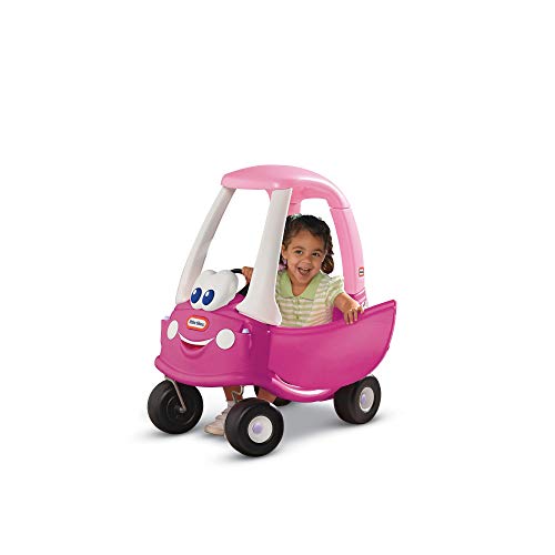 Little Tikes Princess Cozy Coupe Ride On Toy Toddler Car Push and Buggy Includes Working Doors Steering Wheel Horn Gas Cap Ignition Switch For Boys and Girls Active Play Magenta 0 belly baby and beyond
