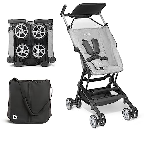 Munchkin Sparrow Ultra Compact Lightweight Travel Stroller for Babies Toddlers Grey 0 belly baby and beyond