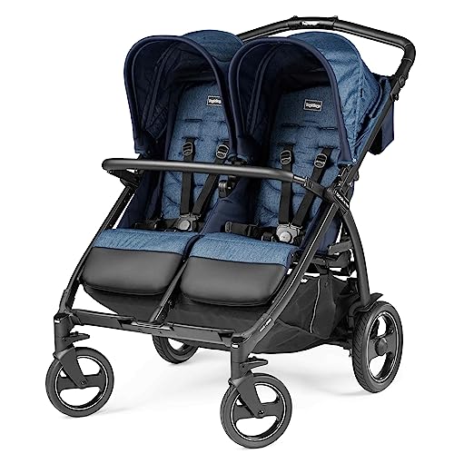 Peg Perego Book for Two Baby Stroller Indigo 0 belly baby and beyond