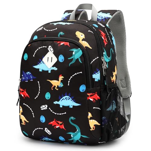 STEAMEDBUN Kids Backpack for Boys 4 6 Boys Backpack Toddler Preschool Backpack Dinosaur Backpack for Kids Black 0 belly baby and beyond