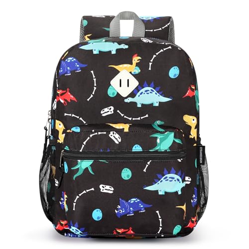 STEAMEDBUN Kids Backpack for Boys 4 8 Boys Backpacks for Elementary School Dinosaur Backpack 15 inch Backpack for Kindergarten 0 belly baby and beyond