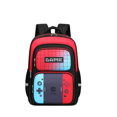 School Backpack For Boys bookbag Game Backpack For Kids Junior High School Primary School Boys Backpack Redblue 0 belly baby and beyond