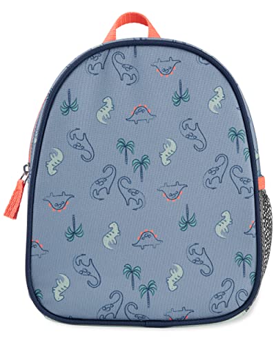 Simple Joys by Carters Mini Backpack Blue Dinosaur One Size 0 belly baby and beyond