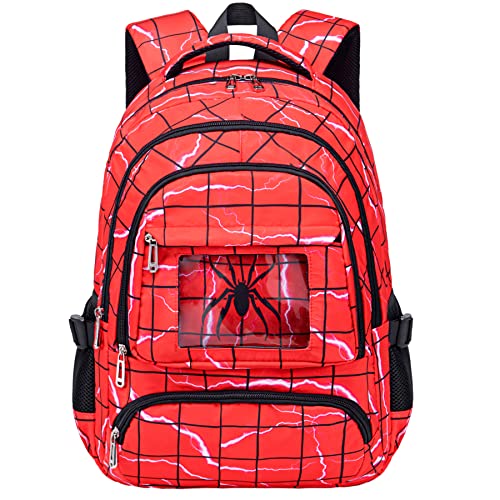 Spider Backpack for Boys 4 5 6 7 8 9 Elementary Kids School Backpack Bookbag for Girls 8 10 School Bag for Kindergarten Primary Middle School 0 belly baby and beyond