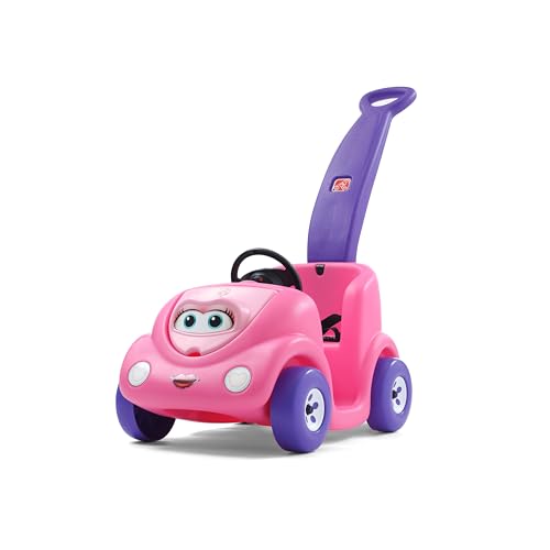 Step2 Push Around Buggy Kids Push Car Ride On Car with Seat Belt and Horn Toddlers 18 36 Months Max Weight 50 lbs Easy Storage Ideal Stroller Substitute Pink 0 belly baby and beyond