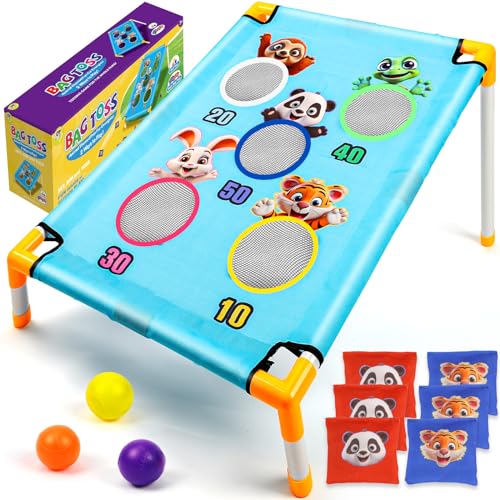 TOY Life Bean Bag Toss Game Outdoor Toys for Toddlers 3 5 Outdoor Toys for Kids Ages 4 8 Outdoor Kids Toys Kids Party Games Outside Toys for Kids Ages 4 8 Outside Toys for Toddlers 3 5 0 belly baby and beyond