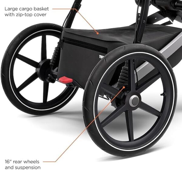 Thule Urban Glide 2 Child Stroller BlackBlack Frame 10101949 0 3 belly baby and beyond
