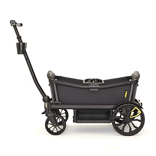 Veer Cruiser Next Generation Stroller Wagon for Kids The Feel and Safety of a Premium Stroller with The Fun of a Lightweight Rugged Wagon PushPullPush Along Fully Collapsible 0 belly baby and beyond