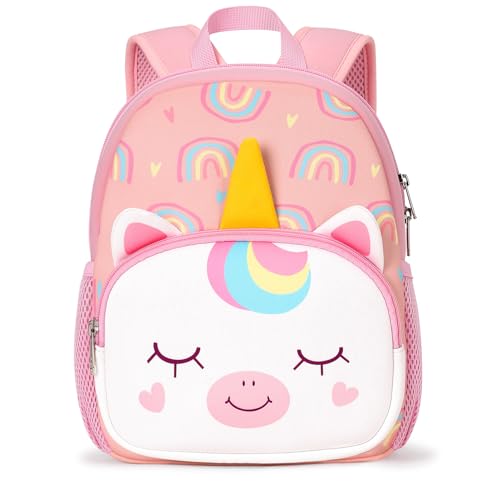 mibasies Toddler Backpacks for Girls 2 4 Baby Preschool Backpack Kids Unicorn Backpack for Boys Girls 12inch Mini School Bag 0 belly baby and beyond