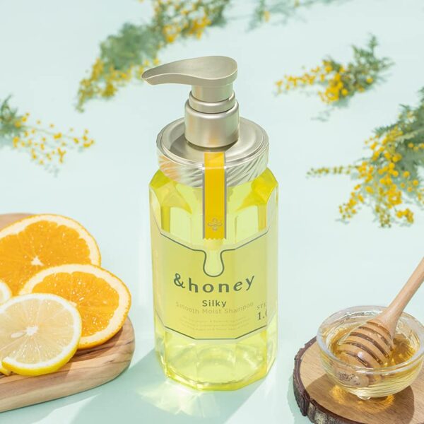 1 PC Perfumed Honey Silky Smooth Moisture Hair Shampoo No Additive Can Be Used For Pregnant Women And Children Leaving Clear Smooth Silky Hair For You 440ml shampoo 0 1 belly baby and beyond