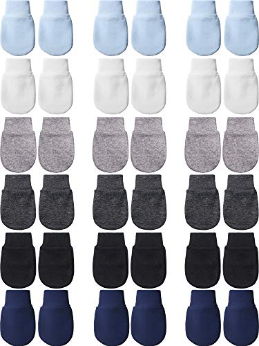 18 Pairs Newborn Baby Mittens Infant Toddler Gloves No Scratch Mittens Gloves for 0 6 Months Baby Boys Girls 0 belly baby and beyond