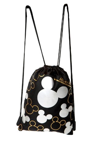 5Star TD Disney Mickey Mouse Silver Drawstring Backpack 0 belly baby and beyond