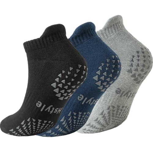 6 Pairs of Yoga Socks with Grips for Women and MenIdeal for BalletBarefoot WorkoutPilates Grip Socks Non Slip Socks 0 belly baby and beyond