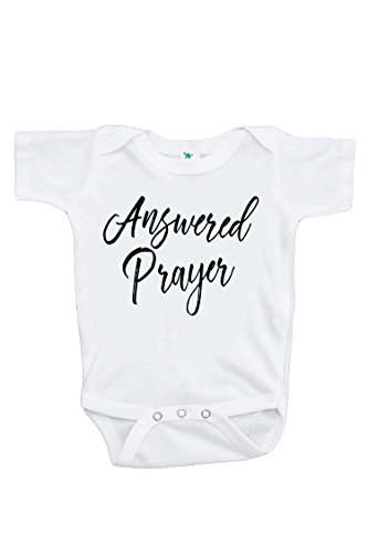 7 ate 9 Apparel Pregnancy Announcement Onepiece Answered Prayer 0 belly baby and beyond