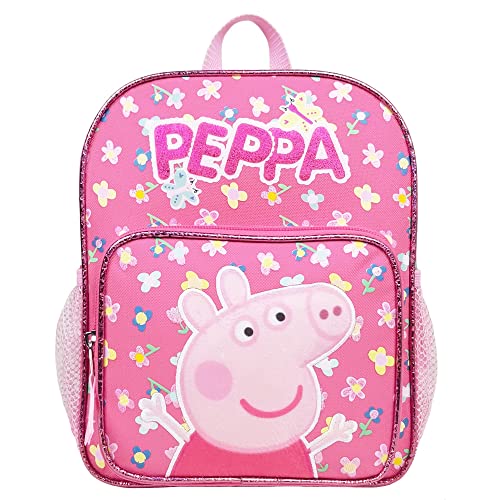 Accessory Innovations Peppa Pig Flower Power 10 inch Mini Backpack 0 belly baby and beyond