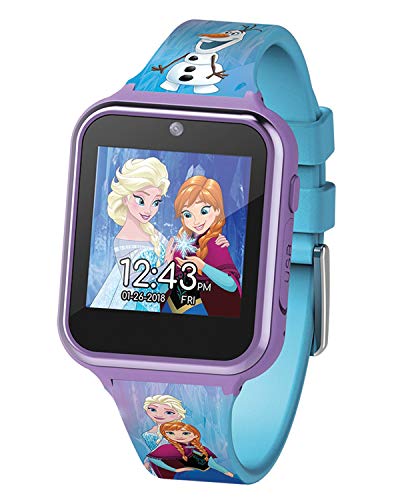 Accutime Kids Disney Frozen Smart Watch with Camera for Kids and Toddlers Interactive Smartwatch for Boys Girls with Games Voice Recorder Calculator Pedometer Alarm Stopwatch 0 belly baby and beyond