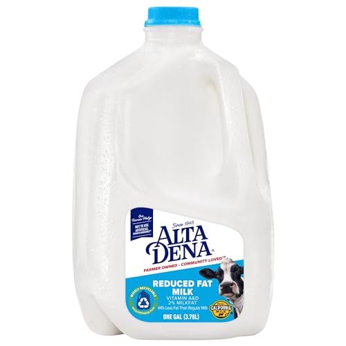 Alta Dena 2 Milk with Vitamin A and Vitamin D Gallon 1 Jug Reduced Fat Milk unflavoured 0 belly baby and beyond