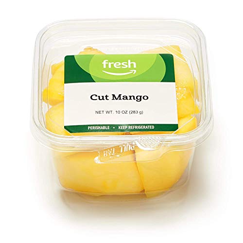 Amazon Fresh Brand Cut Mango 10 Oz 0 belly baby and beyond