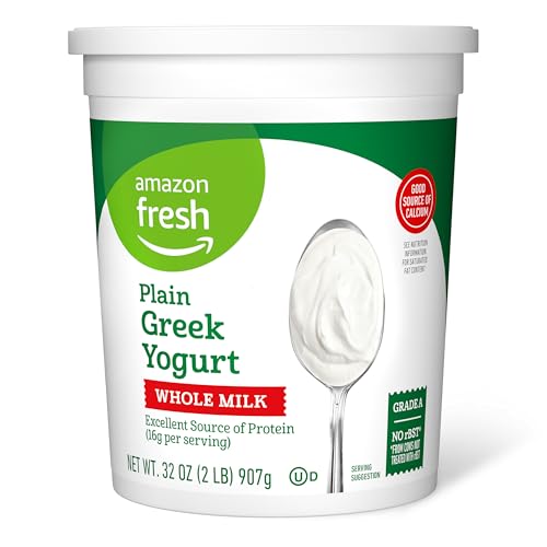 amazon Greek Whole Milk Plain Yogurt