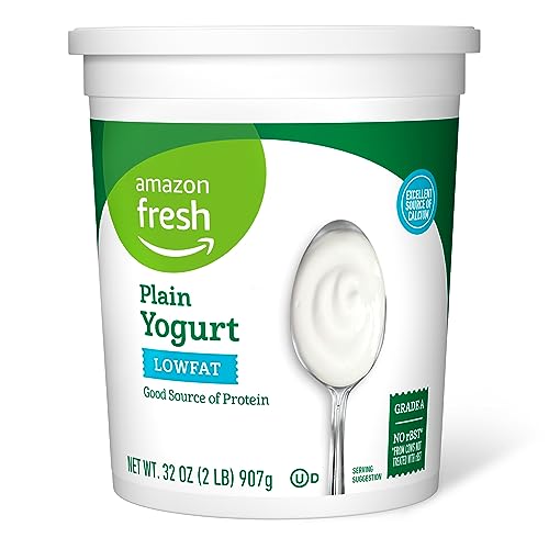 Amazon Fresh Low Fat Plain Yogurt 32 Oz 0 belly baby and beyond