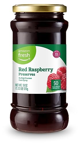 Amazon Fresh Red Raspberry Preserves 18 Oz 0 belly baby and beyond