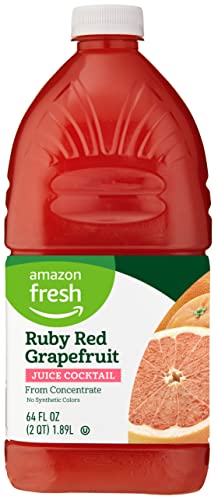 Amazon Fresh Ruby Red Grapefruit Juice from Concentrate 64 Fl Oz 0 belly baby and beyond