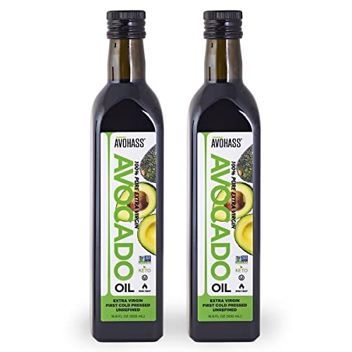 Avohass Kenya Extra Virgin Avocado Oil 2 Pack 169 fl oz Bottles 0 belly baby and beyond