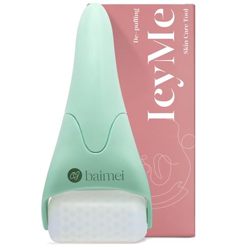 BAIMEI Cryotherapy Ice Roller for Face Redness Reducing Wrinkles Fine Lines Skin Care Tools Facial Massager Self Care Gifts for Men Women Green 0 belly baby and beyond