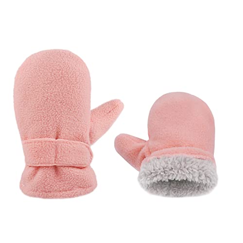 BAVST Baby Toddler Winter Mittens Girls Warm Fleece Lined Gloves Kids Sherpa Lined Mittens for Boys 0 belly baby and beyond