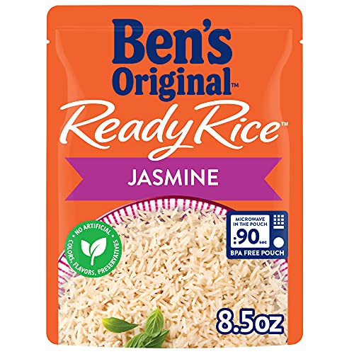 BENS ORIGINAL Ready Rice Jasmine Rice Easy Dinner Side 85 OZ Pouch Pack of 6 0 belly baby and beyond