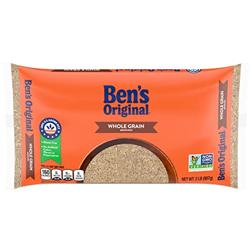 BENS ORIGINAL Whole Grain Brown Rice 2 lb Bag 0 belly baby and beyond