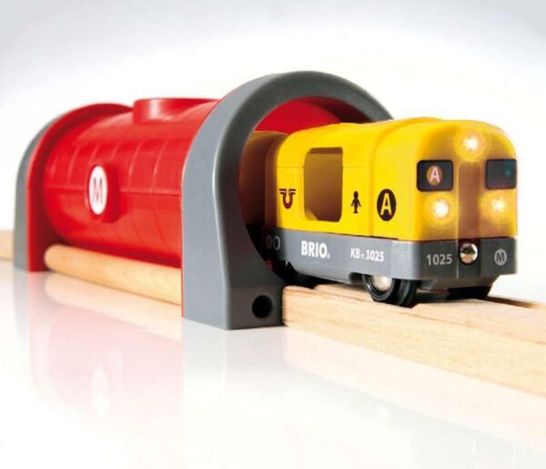 BRIO World 33052 Deluxe Railway Set Comprehensive Wooden Train Toy Set for Kids Age 3 and Up FSC Certified Eco Friendly Toy Exciting Harbor and Metro Scenes 0 2 belly baby and beyond