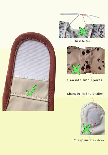 Baby Bibs for Eating Waterproof Baby Bibs Baby Feeding Bibs 3 Packs Washable Baby Food Bibs 6 24 Months 0 1 belly baby and beyond