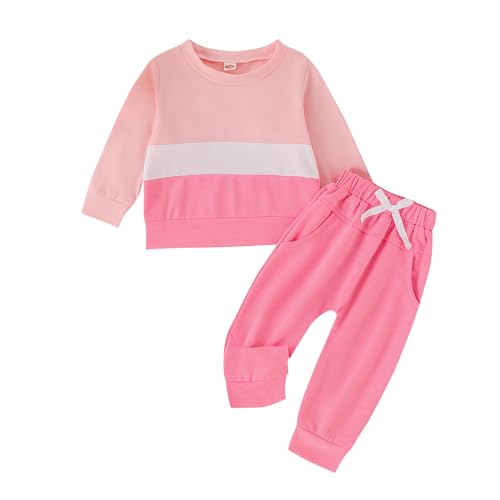 Baby Girl Clothes Infant Toddler Outfits Long Sleeve Sweatshirts Tops and Pants Sets for Girls 0 belly baby and beyond