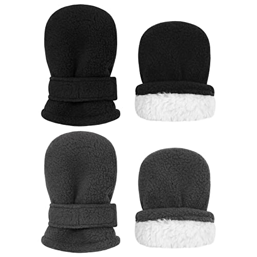 Baby Mittens Winter Toddler Mittens Baby Gloves Infant Winter Mittens Toddler Gloves Warm Fleece Mittens 3M 4Y 2 Pairs 0 belly baby and beyond