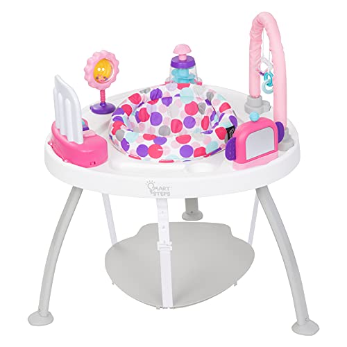 Baby Trend 3 in 1 Bounce N Play Activity Center PLUS Princess Pink 0 belly baby and beyond