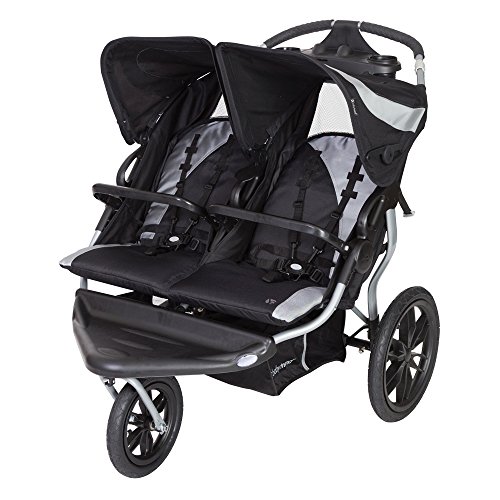 Baby Trend Navigator Lite Double Jogger Stroller Europa 0 belly baby and beyond