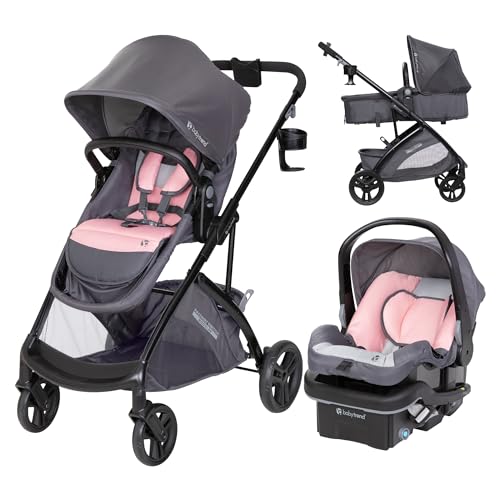 Baby Trend Passport Switch Modular Travel System Dash Pink 0 belly baby and beyond