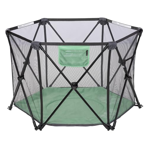 Baby Trend Play Zone Pop up Play Pen Playful Green 0 belly baby and beyond