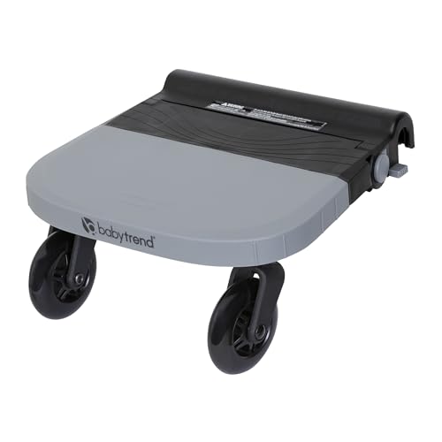 Baby Trend Ride On Stroller Board Black 0 belly baby and beyond