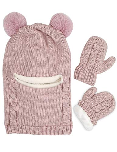 Baby Winter Hat Scarf Set Unisex Infant Toddler Kids Hat Scarf 0 belly baby and beyond