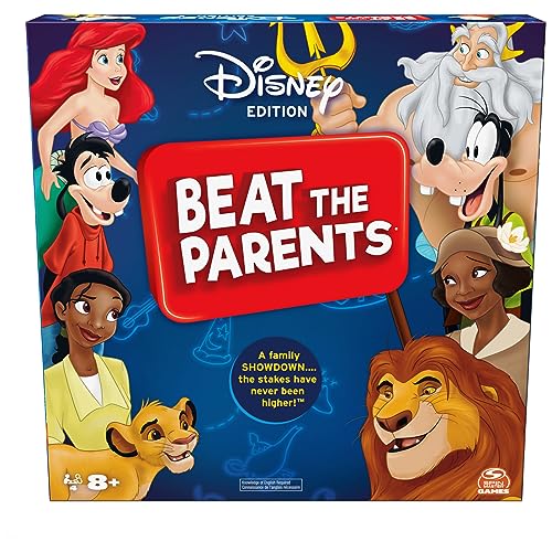 Beat The Parents Disney Edition Board Game Kids vs Parents Family Board Games Fun Games Family Games Disney Gifts Games for Kids Ages 8 0 belly baby and beyond