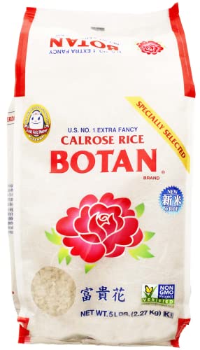 Botan Musenmai Calrose Rice 5 Pound 0 belly baby and beyond