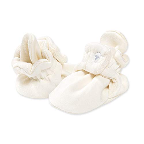 Burts Bees Baby Unisex Baby Booties Organic Cotton Adjustable Infant Shoes Slipper Sock 0 belly baby and beyond